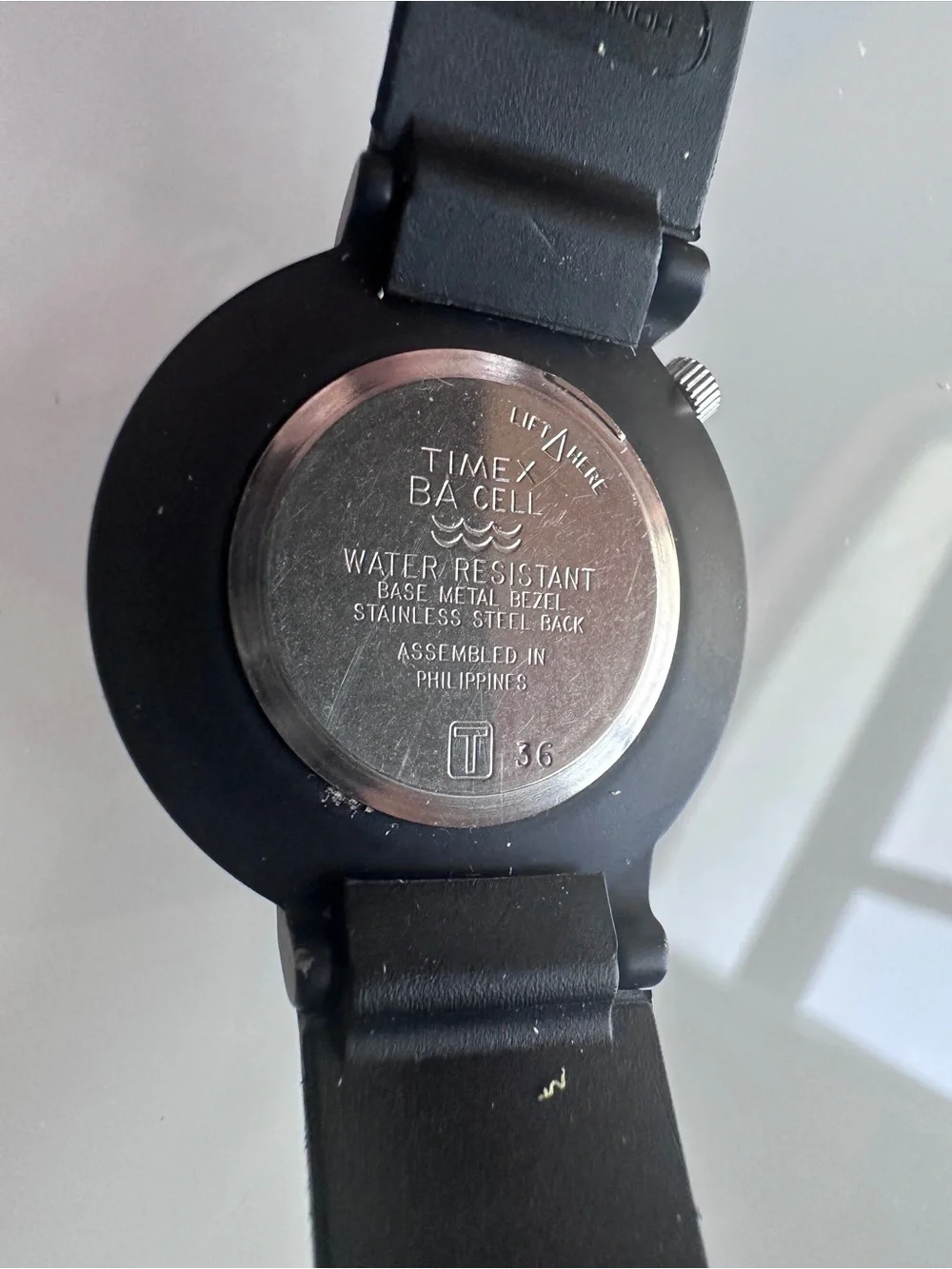 Timex Exotics Black Watch with Pink and Purple Parrot Dial